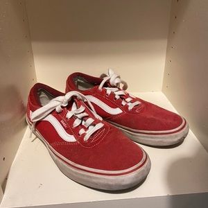 Red vans crockett